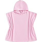 woshilaocai Toddler Swim Coverup Boy Girl Hooded Poncho Kid Baby Swimsuit Cover Up for Beach, Pool, Surf