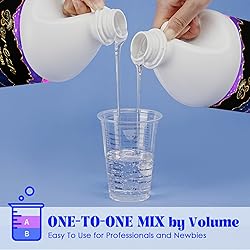 Bsrezn Epoxy Resin Kit - 96 oz with Pumps, 1:1 Mix