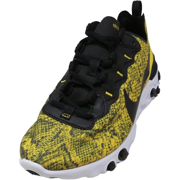 Nike React Element 55 Shoes Sz 8.5 Mens Yellow Black Running Sneaker Nike React Element 55 Women main image 4
