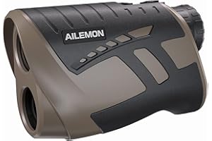 AILEMON 6X Golf/Hunting Rangefinder Rechargeable 900Y Distance Measuring Scope with Slope Flaglock High-Precision Continuous Scan