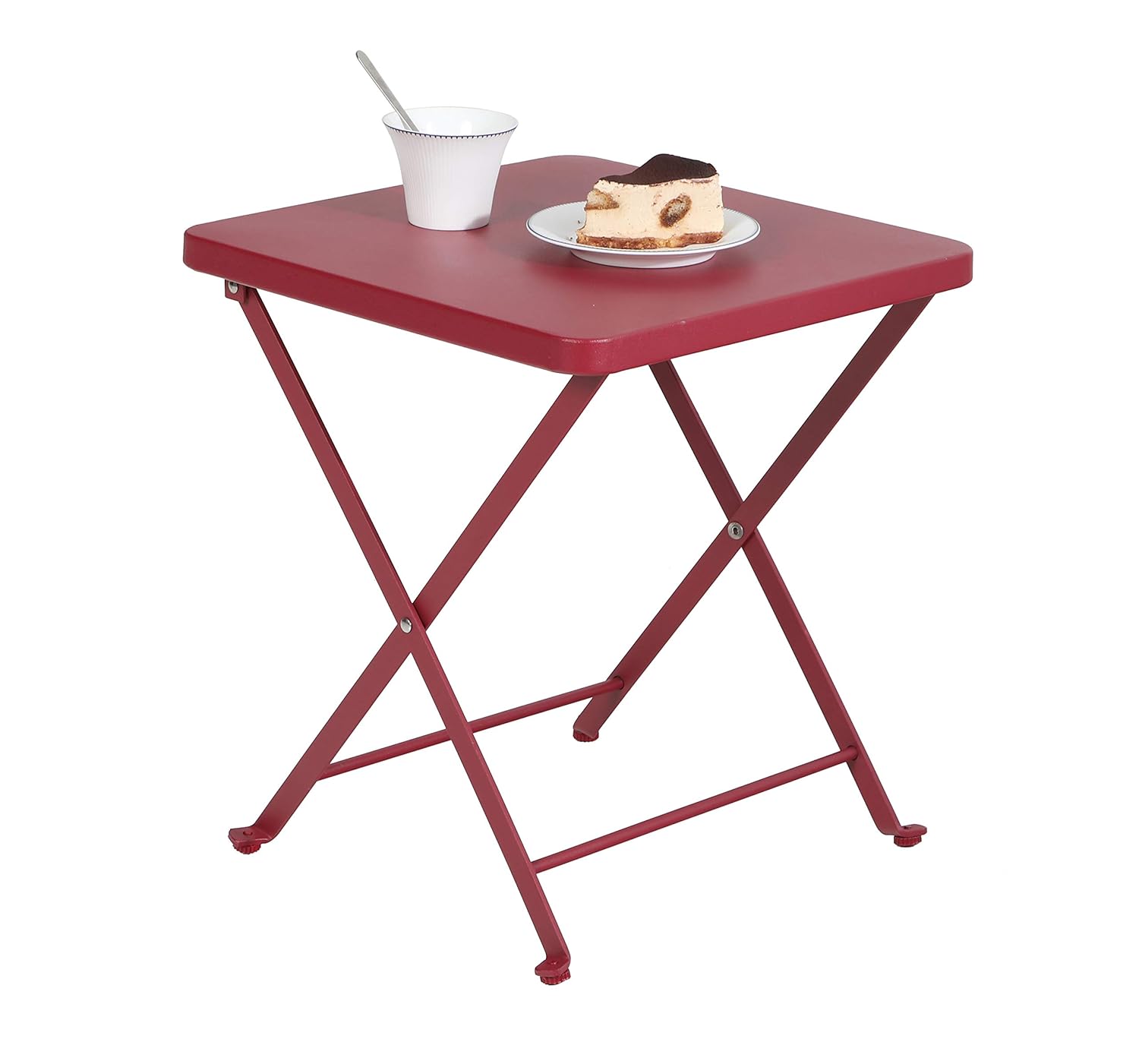 Best outdoor side table red