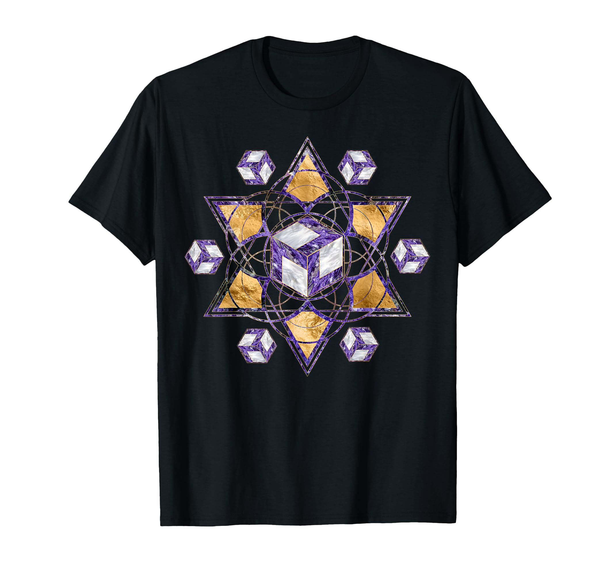 Antahkarana in Sacred Geometry Ornament T-Shirt