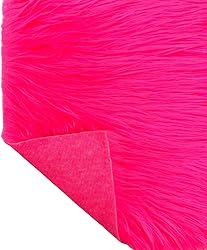 Ice Fabrics Faux Fur Fabric Squares - 30x30 Inches