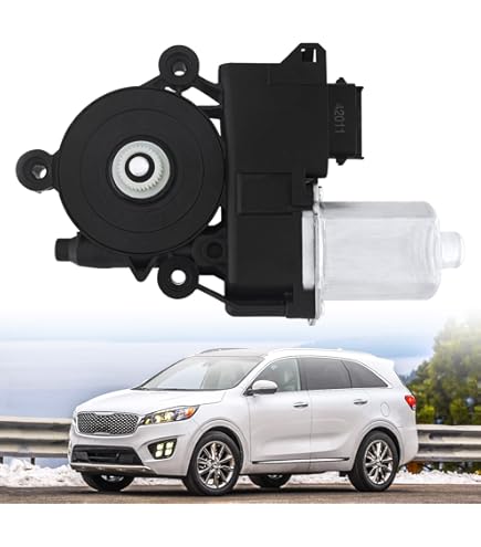 GELUOXI Front Power Window Motor With Auto Up