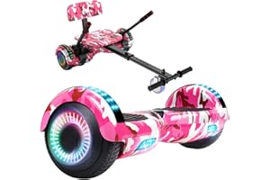 EPCTEK Scooter with Kart, Scooters with 6.5" Two-Wheel for Kids with Adjustable Frame Length