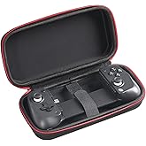 RLSOCO Case for GameSir X5 Lite/X5s Mobile Gaming Controller for Android & iPhone, Hard Travel Carrying Case - Black (Case On