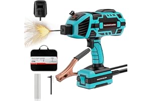 TRQWH Handheld Welding Machine 110V 120A Portable Electric Welder Machine ARC Welder Gun with IGBT Inverter 5 Variable Curren