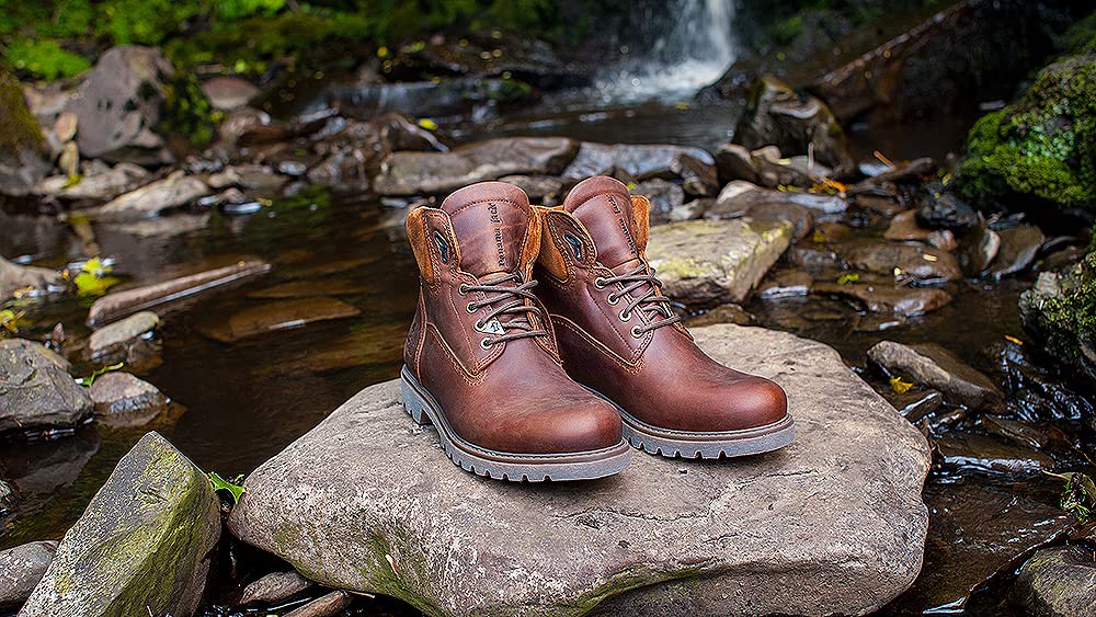 Panama Jack Herren Amur GTX Springerstiefel, Bark, 40 EU 3