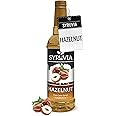 Syruvia Hazelnut Syrup for Coffee 25.4 fl oz Hazelnut Flavored Coffee Syrup