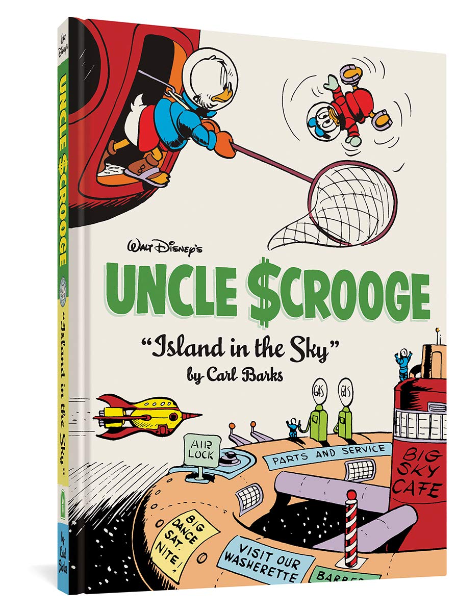 Amazon Com Walt Disney S Uncle Scrooge Island In The Sky The Complete Carl Barks Disney Library Vol 24 Barks Carl Books
