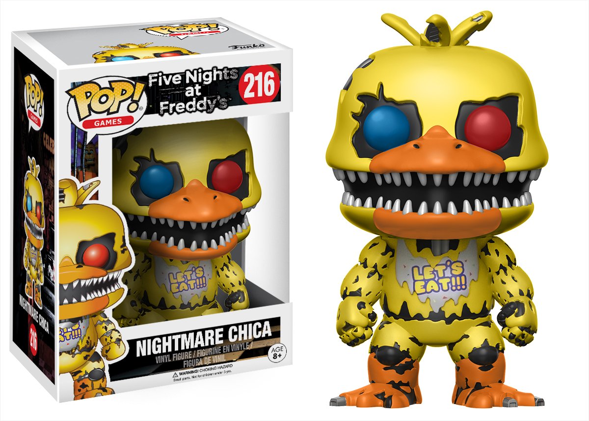 five nights at freddy's funko pop list