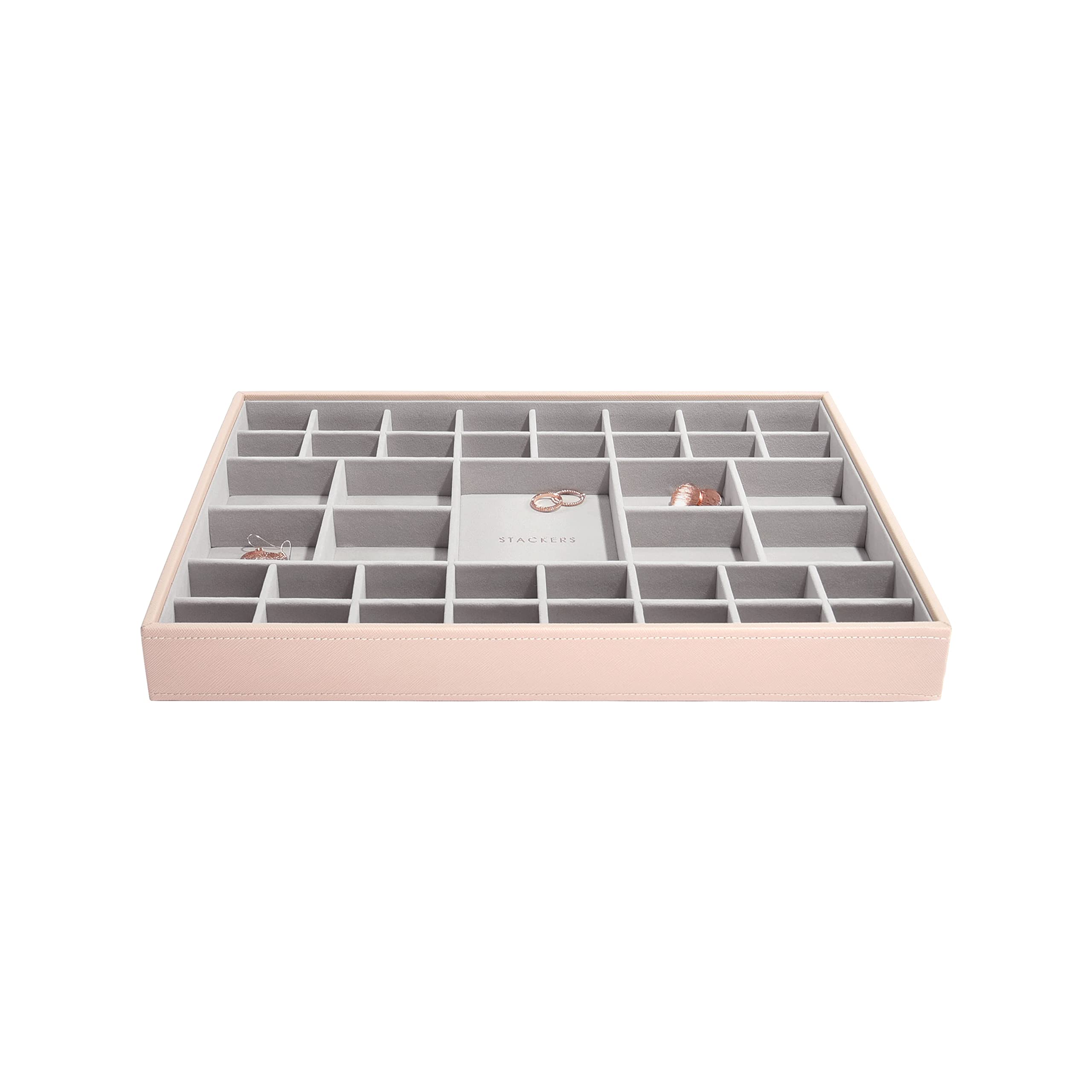 Stackers Blush Pink Supersize Jewellery Box Trinket Layer