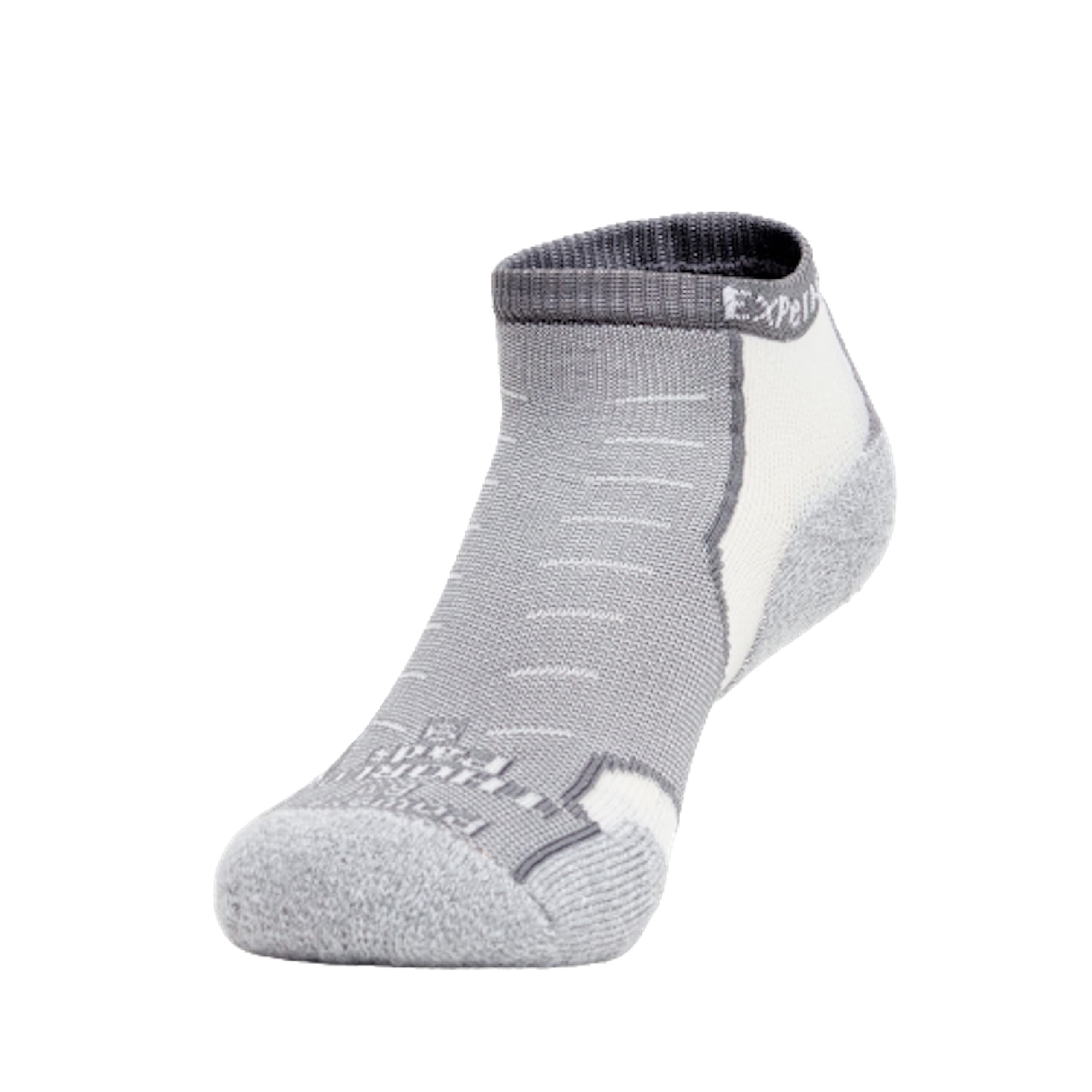 Thorlos Experia No Show Multi-Activity Socks - Grey, Large