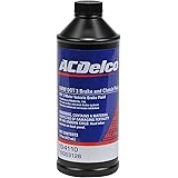 ACDelco GM Original Equipment 10-4110 DOT 3 Hydraulic Brake Fluid - 16 oz