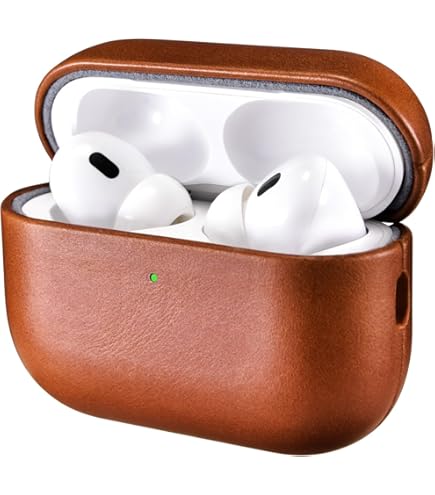 Amazon.com: DECODED AirCase2 – AirPods 1/2, Full Grain Leather