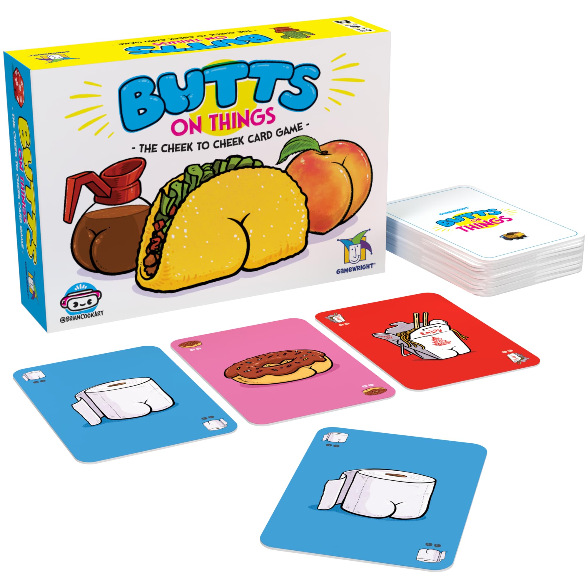Gamewright - Butts On Things - The Cheek to Cheek