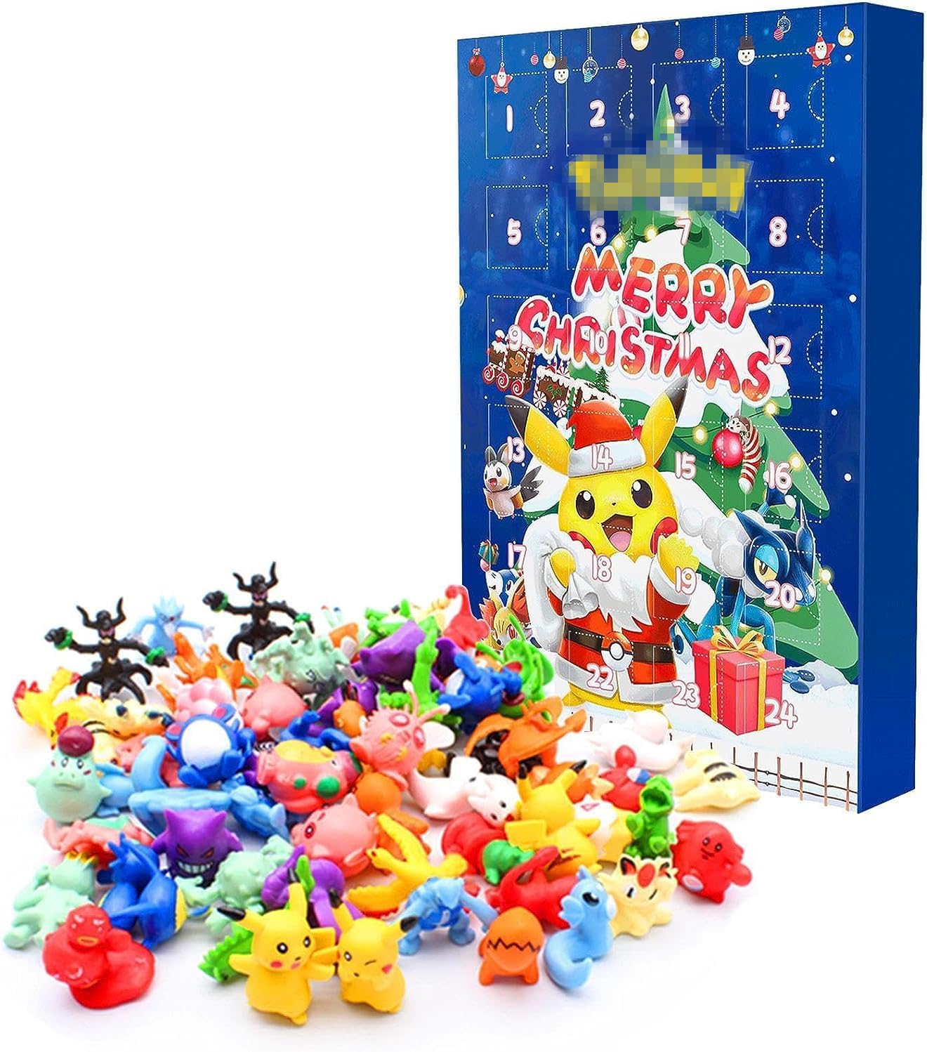 Advent Calendars - Cute Kawaii Cartoon Advent Calendar,2023 Minifigures Countdown Calendar, 24 Days of Advent Calendar, 24PCS Cute Cartoon Minifigures Doll Vacation Stocking Stuffer Gifts