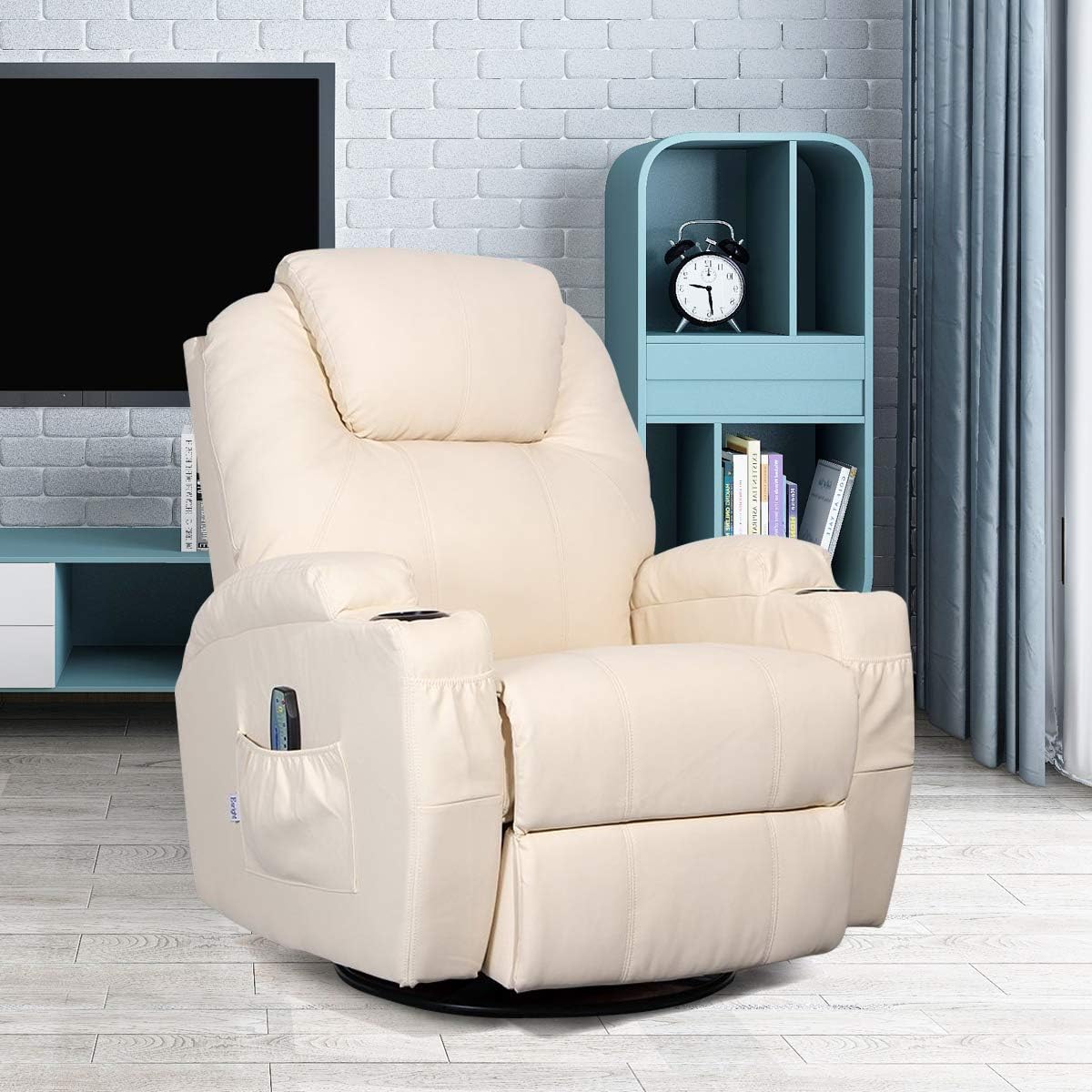 Best faux leather lounge chair