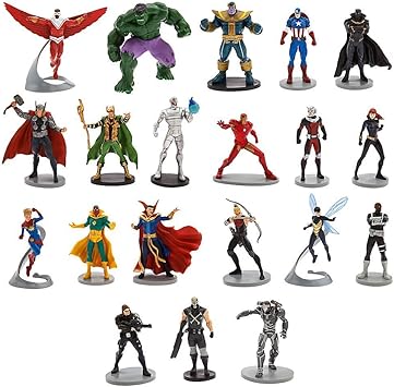 marvel figure set disney store