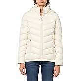 Calvin Klein Women's Classic Hooded Zip Front Puffer Coat