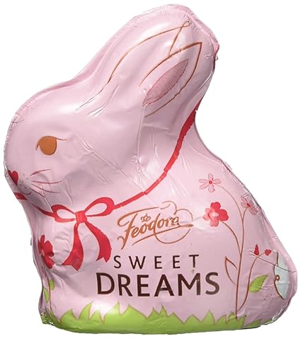 Feodora Hohlfigur Osterhase Himmlische Vollmilch, 8er Pack (8 x 38 g)