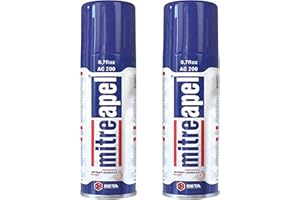 MITREAPEL Activator (2 x 6.7 fl oz) Spray Accelerator for CA Super Glues (2 Pack)