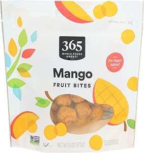 365 by Whole Foods Market, Mango Fruit Bites, 6 Ounce