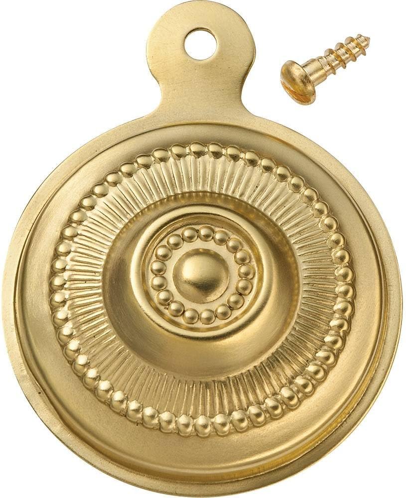 Bed Bolt Covers, Sheraton Style Satin brass Home Improvement