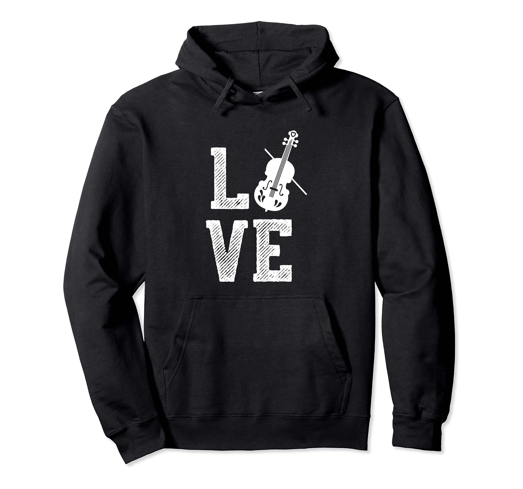 Violin Love Violinists Player Violin Classic Music Player Pullover Hoodie