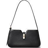 BOSTANTEN Small Shoulder Purse for Women Vegan Leather Designer Purse Casual Hobo Handbag with Adjustable Strap for Work