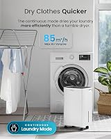 Pro Breeze 6L Dehumidifier with 2L Tank, Humidity Sensor, Timer, Portable view 6