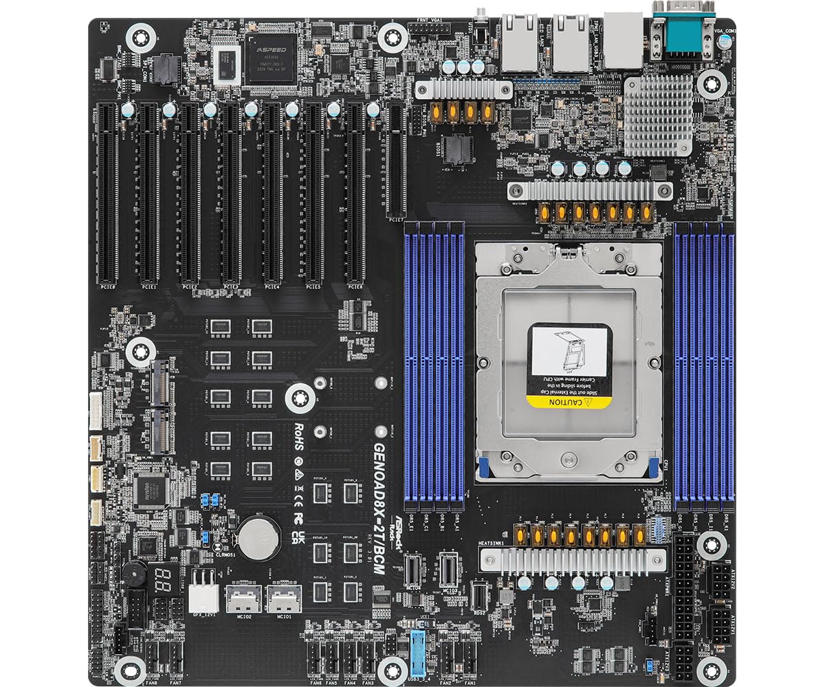 ASRock Rack GENOAD8X-2T/BCM EEB Server Motherboard