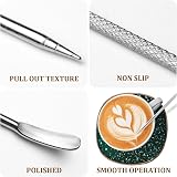 Showvigor 12oz 350ml Milk Frothing Pitcher Stainless Steel with Decorating Pen view 5
