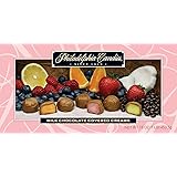 Philadelphia Candies Milk Chocolate Covered Assorted Creams (Soft Center Chocolates), 1 Pound Gift Box