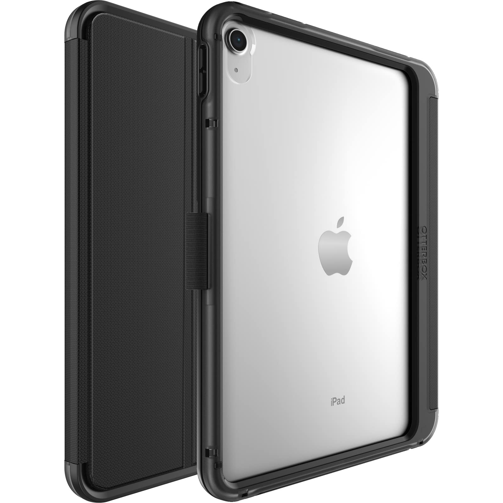 OtterBox Symmetry Folio Series case for iPad 10th Gen (ONLY) - Starry Night (Clear/Black/Dark Grey), Ultra-Sleek Design, Multiple Viewing Positions, Magnetic Sleep/Wake Cover