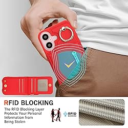 Jcxtrombulous Crossbody Wallet Case for iPhone 17