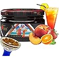 Tanya Herbal Hookah Molasses 100% Nicotine & Tobacco Free Shisha Hookah Flavors Fruit Mix Organic Shisha Flavors 250g Reusable Premium Jars (Sex On The Beach)