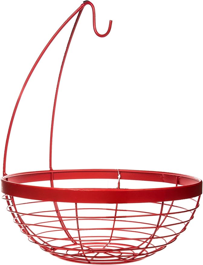 Home Essentials 12 inches x 12 inches x 15 inches Red