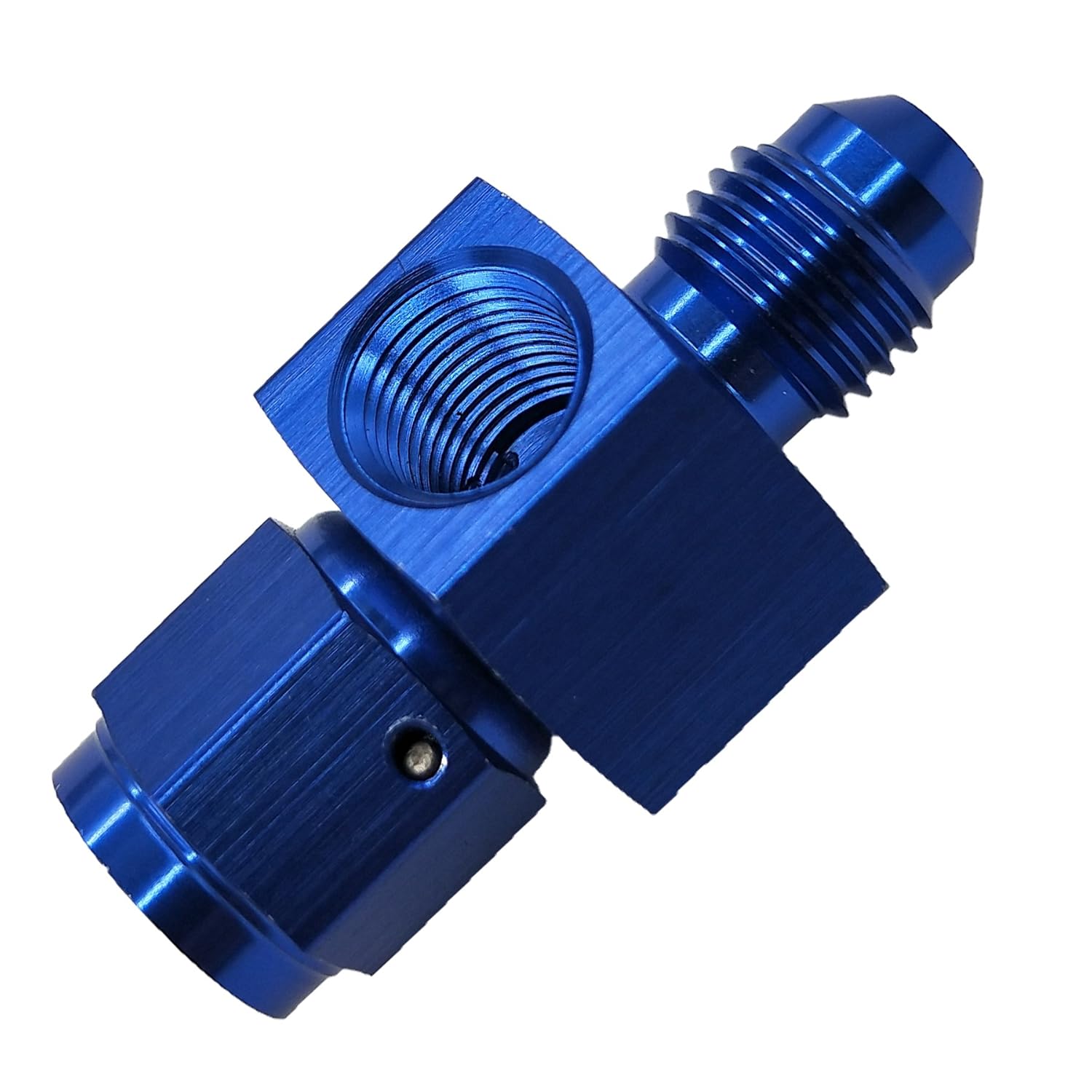 Ports NPT 1/8 Two With Adapter Nitrous Dracary For (4AN) Blue Female AN