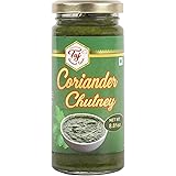 TAJ Gourmet Coriander Chutney, (Dhania Chutney), 250g (8.8oz)