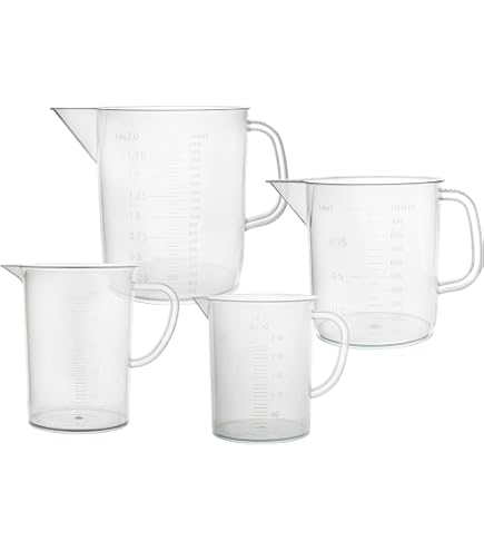 Measuring Jug, 1000ml - TPX Plastic - Printed Graduations - Chemical R