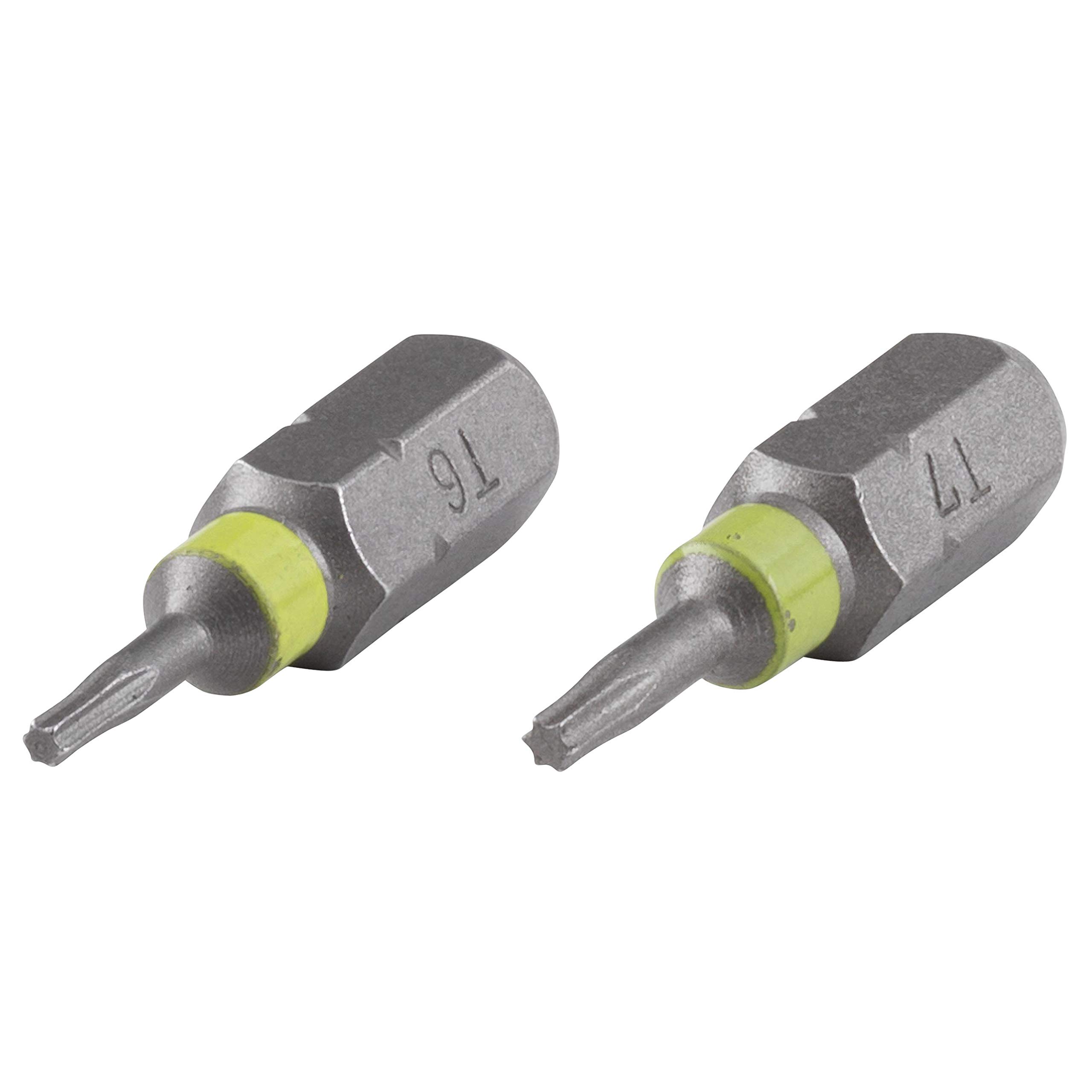 wolfcraft Bit Set, TORX® (T 8/9), 2 Pcs. I 2495000 I 2 Solid bits — image 1