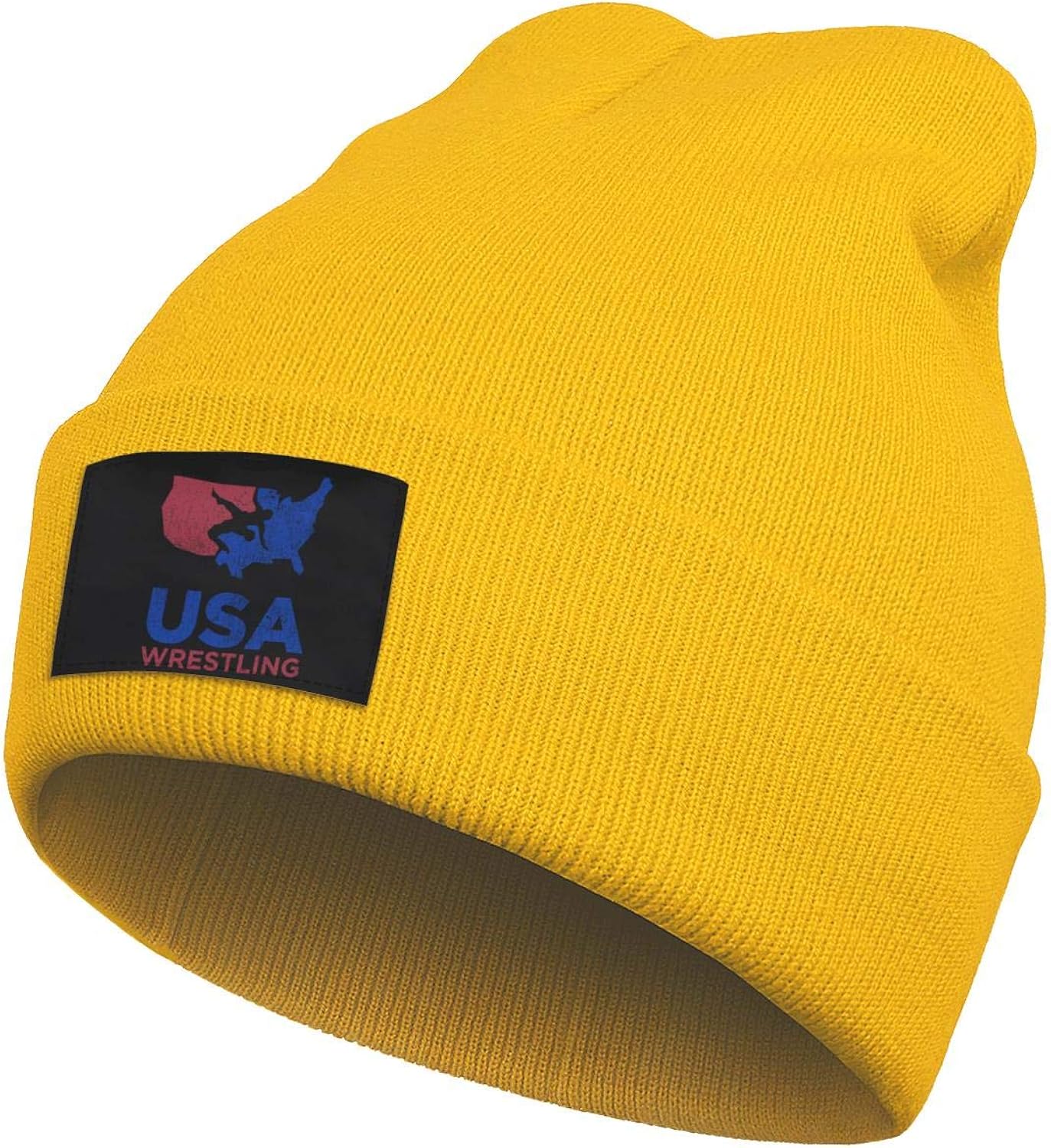 YNAHWT Unisex USAWrestlingOldPrintLogo Beanie Hat