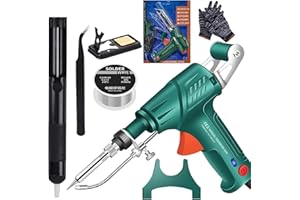 Multi-Function Soldering Iron Soldering Gun Set, Internally Heated Industrial Laser Welding Tools, Circulatne External Heatin