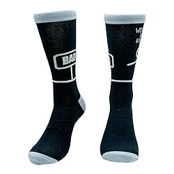 TrendWell Men's Bad Sign Socks Funny Sarcastic
