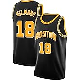 Atonmore Happy Gilmore #18 Jersey Boston Adam Sandler 1996 Movie Basketball Stitched S-XXXL, 90S Hip Hop Clothing for Party