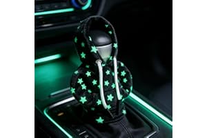 tycardor HT Gear Shift Hoodie Star Glow in The Dark Shift Knob Cover Car Shifter Cover Gear Stick Hoodie Gearshift Mini Sweat