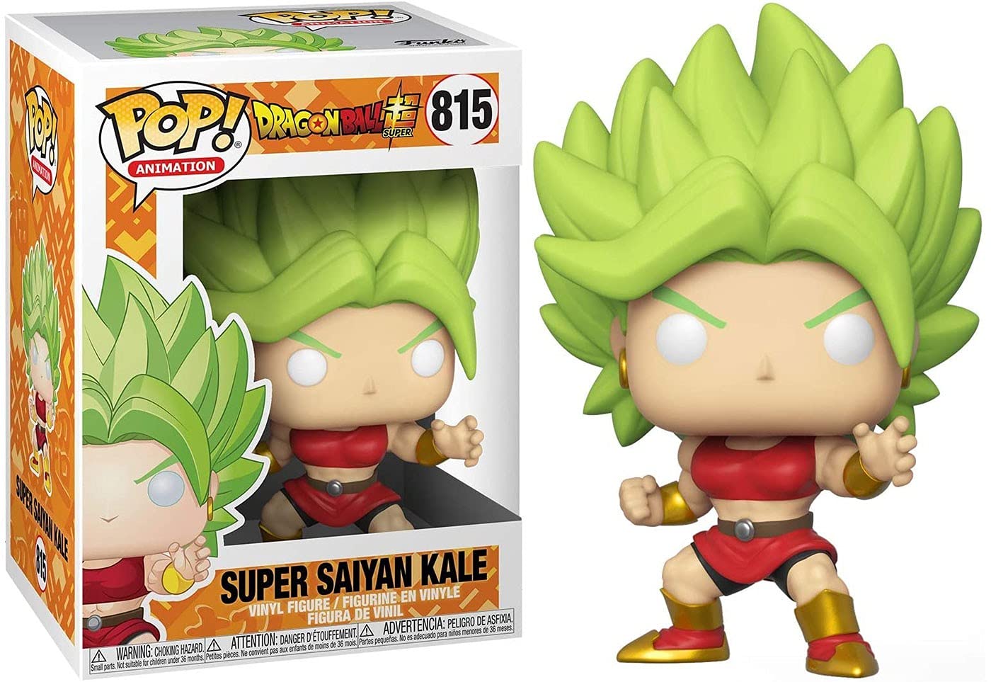 Funko POP! Animation: Dragon Ball - Super Saiyan Kale - Dragon Ball Super - Collectable Vinyl Figure - Gift Idea - Official Merchandise - Toys for Kids & Adults - Anime Fans