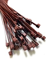 On1shelf Cable Ties 450mm x 4.8mm 22.2kg Brown 50 Pack view 2