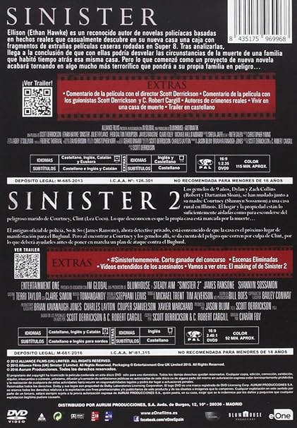 Sinister 2 Película Completa En Español Youtube